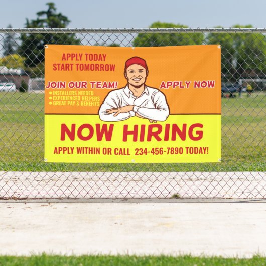Personalisieren Sie die Techniker, die die Install Banner (InSitu)