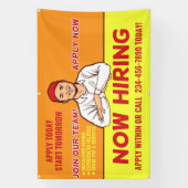 Personalisieren Sie die Techniker, die die Install Banner (Vertikal)