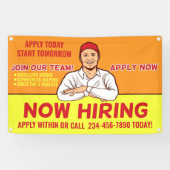 Personalisieren Sie die Techniker, die die Install Banner (Horizontal)