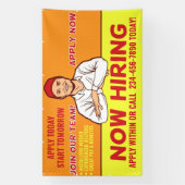 Personalisieren Sie die Techniker, die die Install Banner (Vertikal)