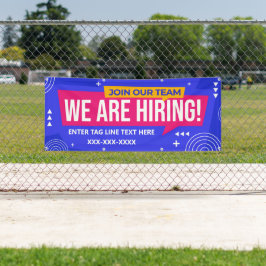 Personalisieren Sie die Teilnahme an unserem Team  Banner