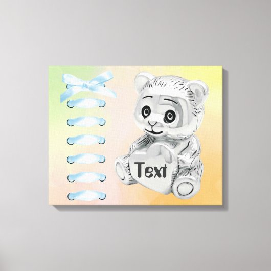 Personalisieren Sie die überpackte Leinwand für Ba (Vorderseite)