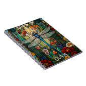 Personalisieren Sie die Vintage Jugendstil-Libelle Notizblock (Rechte Seite)