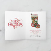 Personalisieren Sie die Weihnachtskarte für den Fa Karte (Innenseite)