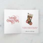 Personalisieren Sie die Weihnachtskarte für den St Karte (Innenseite)