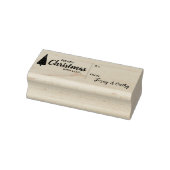 Personalisieren Sie die Weihnachtsnachtsnachtsmark Gummistempel (Stempel)