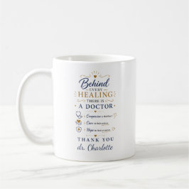 Personalisieren Sie die Wertschätzung für Ärzte, D Kaffeetasse