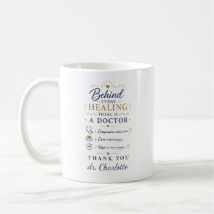 Personalisieren Sie die Wertschätzung für Ärzte, D Kaffeetasse
