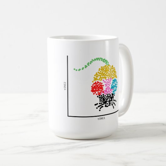 Personalisieren Sie die Zelle des Genomics Single Kaffeetasse (VorderseiteRechts)