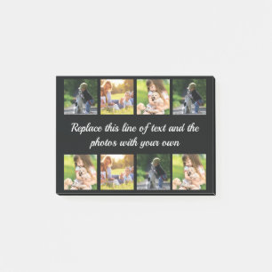 Personalisieren Sie die Zusammenstellung von Fotos Post-it Klebezettel