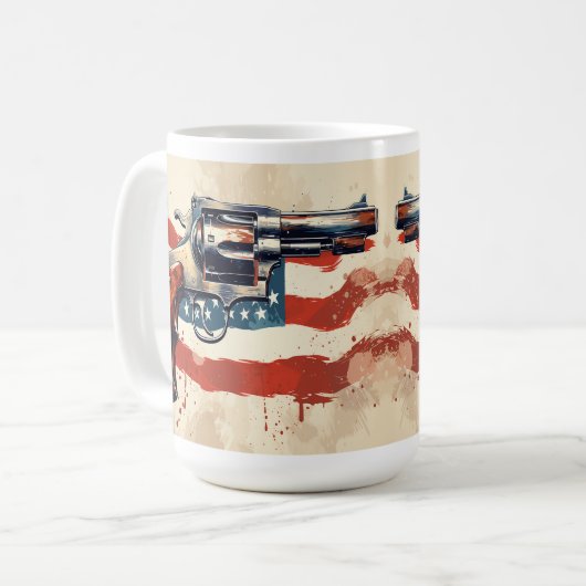 Personalisieren Sie die zweite Tasse Coffee USA Fl (Vorderseite Links)