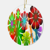 Personalisieren Sie diese Blume Power Ornament (Links)