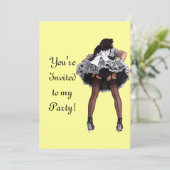 Personalisieren Sie diese Einladung (Stehend Vorderseite)