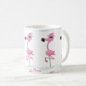 Personalisieren Sie diese Fun Flamingo Tasse (VorderseiteRechts)