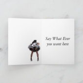 Personalisieren Sie diese Grußkarte Karte (Innenseite)