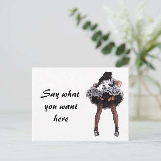 Personalisieren Sie diese Postkarte (Stehend Vorderseite)