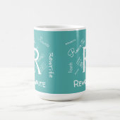 Personalisieren Sie diese Vorlage, MONOGRAM, FAMIL Kaffeetasse (Mittel)