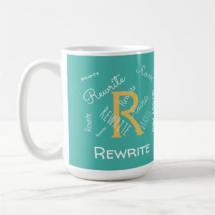 Personalisieren Sie diese Vorlage, MONOGRAM, FAMIL Kaffeetasse