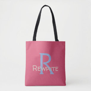 Personalisieren Sie diese Vorlage, MONOGRAM, FAMIL Tasche