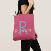 Personalisieren Sie diese Vorlage, MONOGRAM, FAMIL Tasche (Von Nahem)