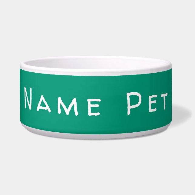 Personalisieren Sie diese Vorlage: PET, Bowl Napf (Vorderseite)
