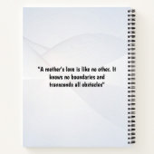 Personalisieren Sie diesen Liebe-Letter für Ihre M Notizblock (Rückseite)