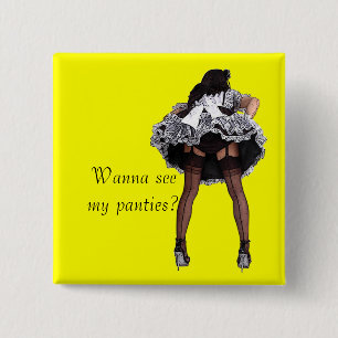 Personalisieren Sie diesen Maid-Button Button