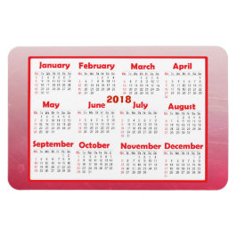 Personalisieren Sie diesen Mini-Kühlschrank-Kalend Magnet