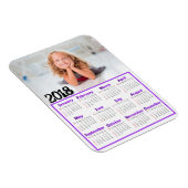 Personalisieren Sie diesen Mini-Kühlschrank-Kalend Magnet (Rechte Seite)