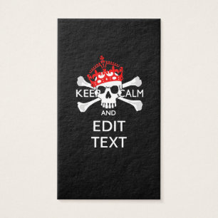 Personalisieren Sie diesen Text Behalten Calm Cros