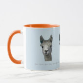 Personalisieren Sie dieses Alpaka Tasse (Links)