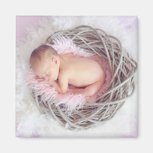 Personalisieren Sie dieses Baby Foto Magnet