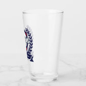 Personalisieren Sie dieses Beer Pong Logo Glas (Links)