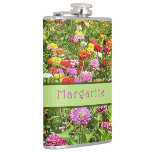PERSONALISIEREN SIE DIESES FELD FARBIGER BLUME. FLACHMANN