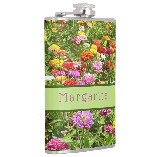 PERSONALISIEREN SIE DIESES FELD FARBIGER BLUME. FLACHMANN (Rechts)