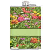 PERSONALISIEREN SIE DIESES FELD FARBIGER BLUME. FLACHMANN (Rückseite)