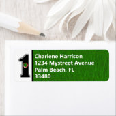 Personalisieren Sie dieses glückliche Golfer Hole (Insitu)