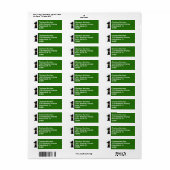 Personalisieren Sie dieses glückliche Golfer Hole (Vorne)