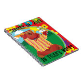 Personalisieren Sie dieses Groovy Bären Note Book Notizblock (Rechte Seite)