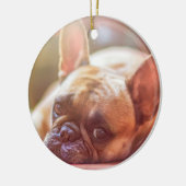 Personalisieren Sie dieses Ornament mit dem Foto d (Links)