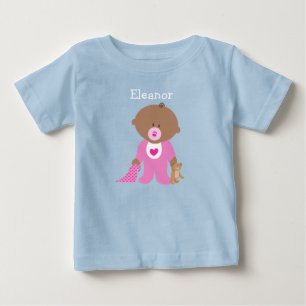 Personalisieren Sie dieses Pink Baby One Piece T-S T-shirt