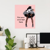 Personalisieren Sie dieses Poster (Heimbüro)