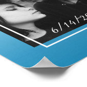 Personalisieren Sie dieses " Poster mit Ihrem Bild (Ecke)