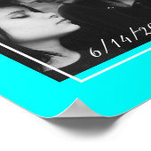 Personalisieren Sie dieses " Poster mit Ihrem Bild (Ecke)