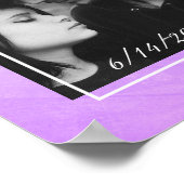 Personalisieren Sie dieses " Poster mit Ihrem Bild (Ecke)