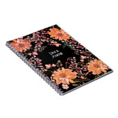 Personalisieren Sie dieses schöne Blumenjournal Notizblock (Rechte Seite)