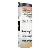 Personalisieren Sie Ehefrau Mama Nurse RN Tägliche Thermosbecher (Nach rechts gedreht)