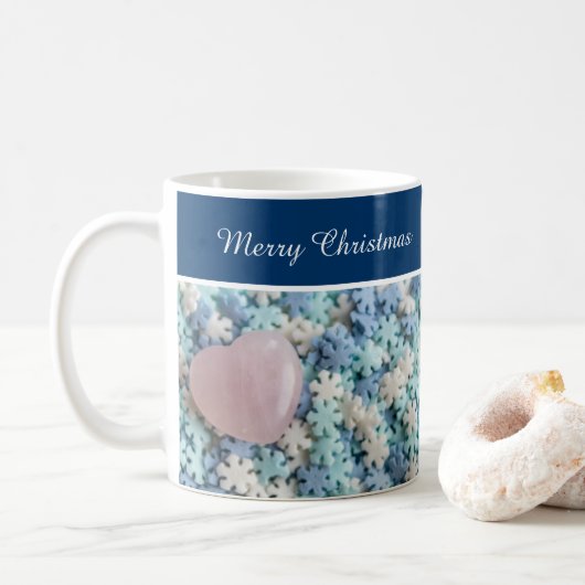 Personalisieren Sie ein edles Weihnachtsfest für S Kaffeetasse (Mit Donut)