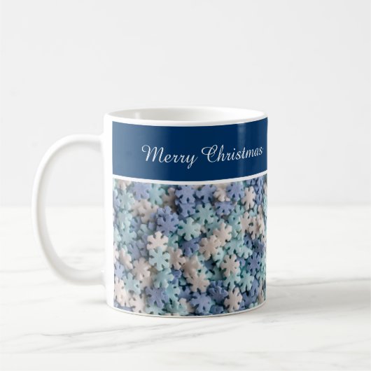 Personalisieren Sie ein edles Weihnachtsfest für S Kaffeetasse (Links)