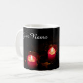 Personalisieren Sie ein edles Weihnachtsfest für S Kaffeetasse (Vorderseite Links)